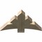 Ekena Millwork Alberta Rough Sawn Timber Gable Bracket, Douglas Fir, 36"W x 21"H x 4"D x 6"F, 14/12 Pitch GBW036X21X0406ALB00RDF - alternate 2